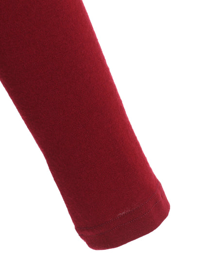 MILD WASHABLE JERSEY HIGH NECK BLOUSE