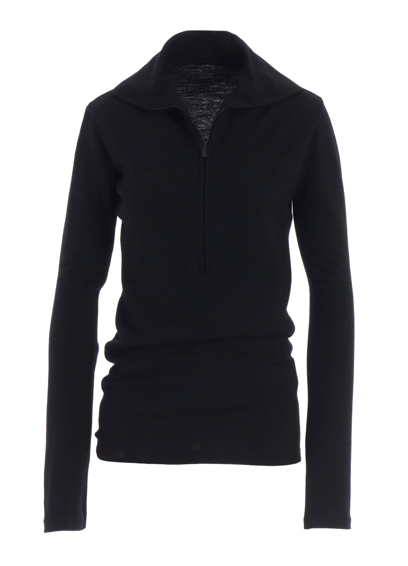 MILD WASHABLE JERSEY HIGH NECK BLOUSE