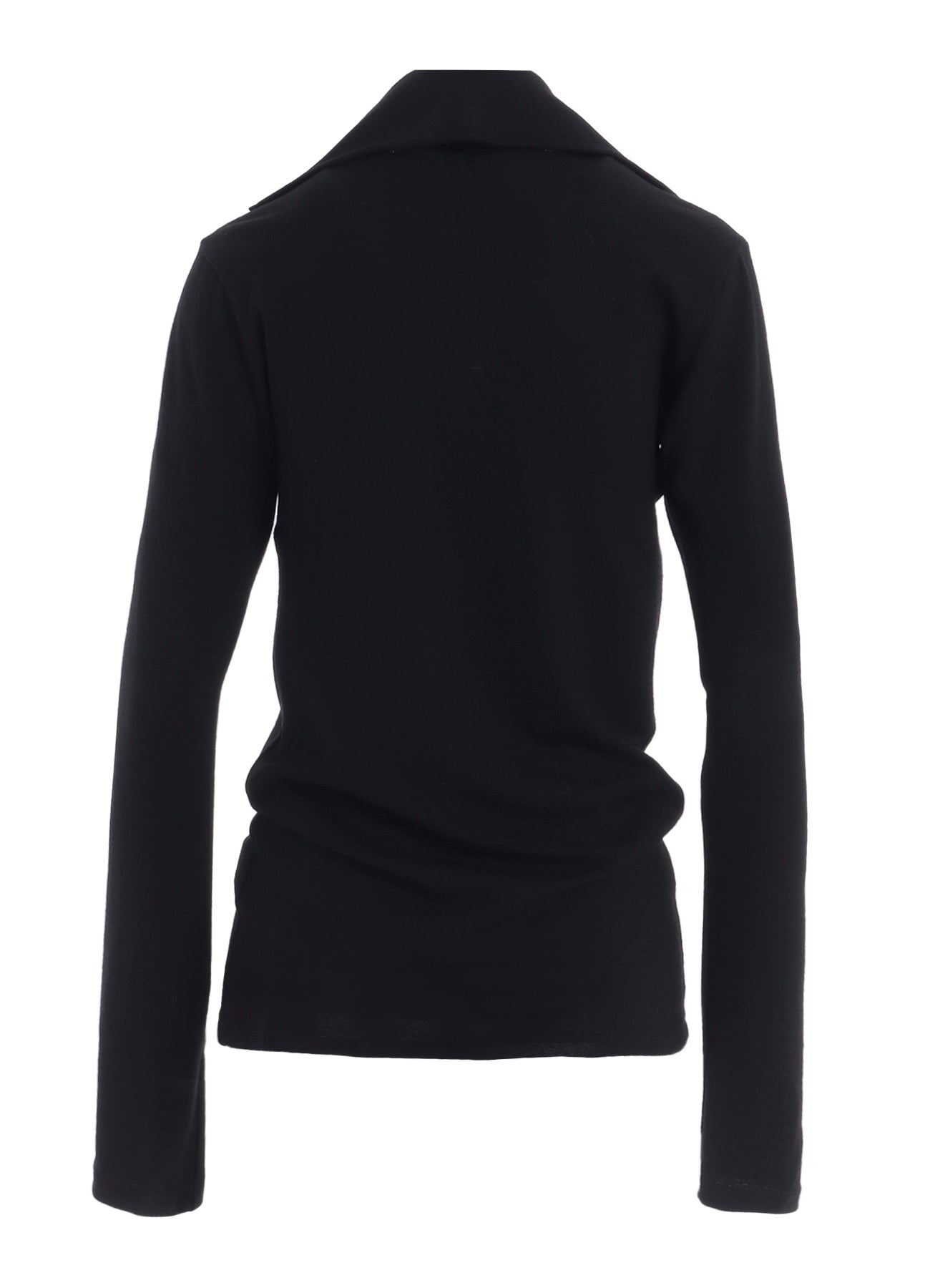 MILD WASHABLE JERSEY HIGH NECK BLOUSE