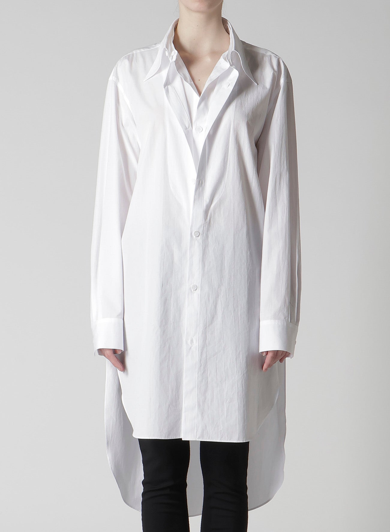 100/2 BROAD DOUBLE FRONT SHIRT