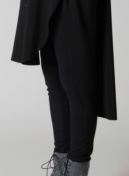 HARD-TWIST SERGELAYERED FRONT SHIRT