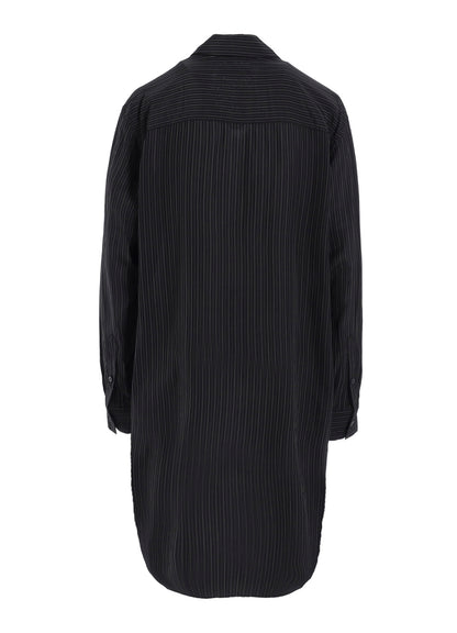 CUPRO STRIPE DOUBLE FRONT SHIRT