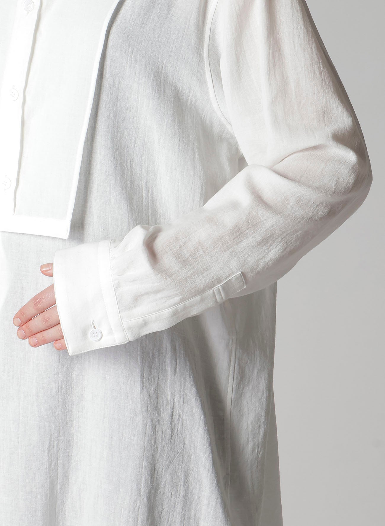 COTTON VIYELLA FRONT CLOTH BLOUSE
