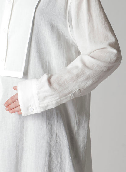 COTTON VIYELLA FRONT CLOTH BLOUSE