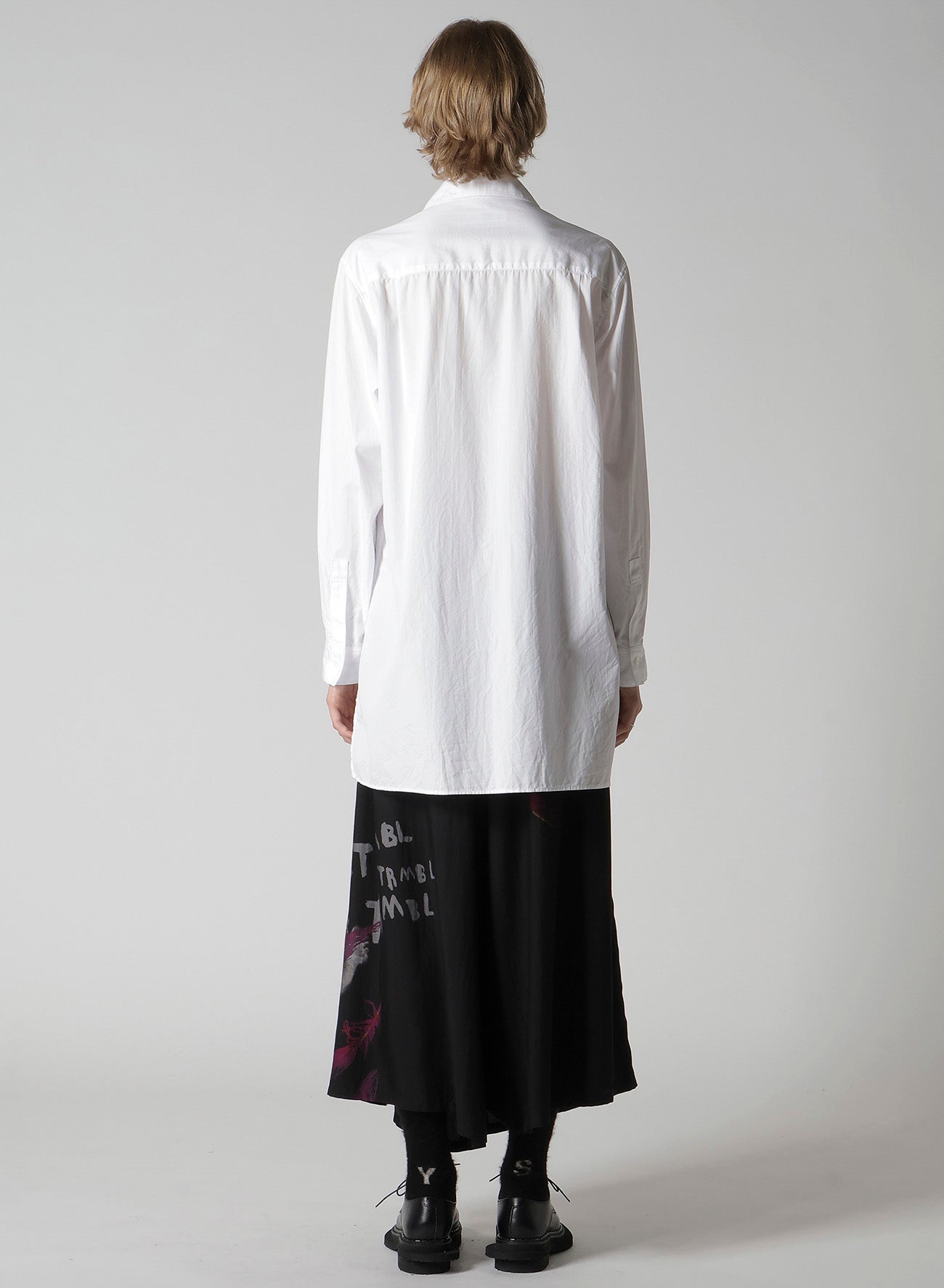 100/2 BROAD OPEN COLLAR SHIRT