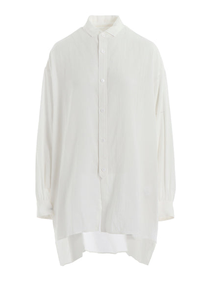 COTTON VIYELLA DESIGN COLLAR BIG BLOUSE