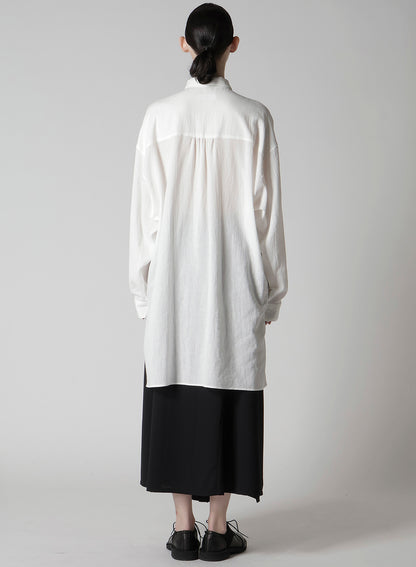 COTTON VIYELLA DESIGN COLLAR BIG BLOUSE