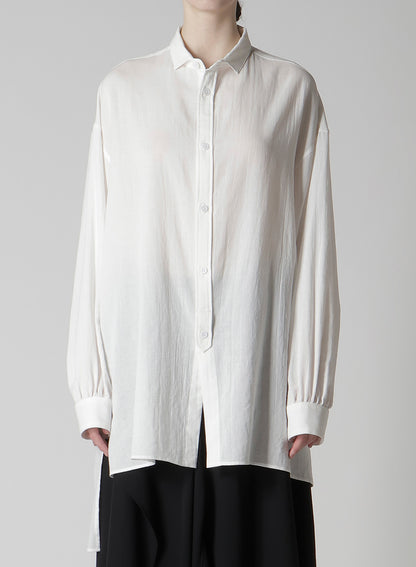 COTTON VIYELLA DESIGN COLLAR BIG BLOUSE