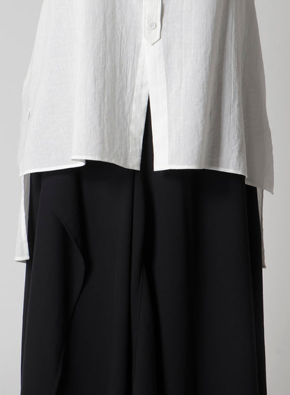 COTTON VIYELLA DESIGN COLLAR BIG BLOUSE