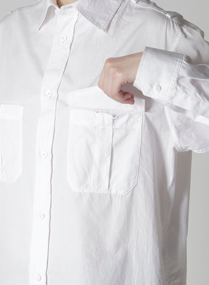 100/2 BROAD SHOULDER LOOP WORK BLOUSE