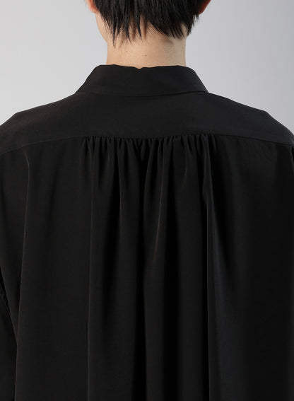 TA/PE SUPER VIYON TUSSER PIN TUCKED BLOUSE