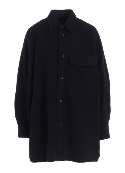 CABLE JQ KNIT BLOUSE