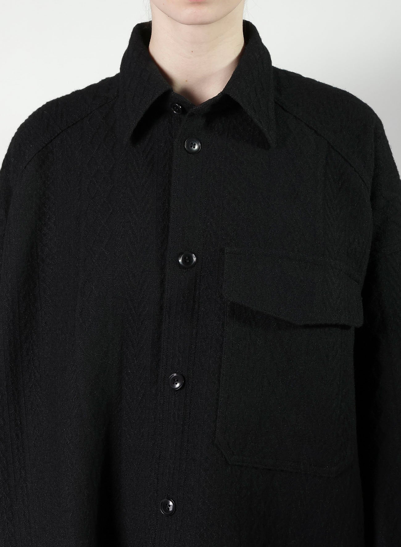 CABLE JQ KNIT BLOUSE