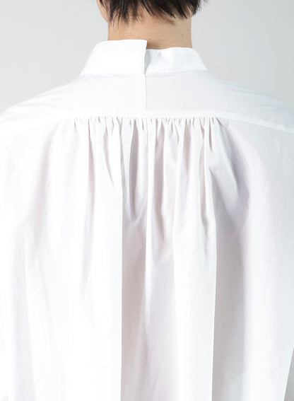 COMPACT TYPEWRITER PANEL DOUBLE BLOUSE