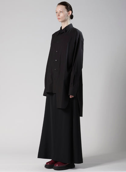 COMPACT TYPEWRITER WING COLLAR DOUBLE SHIRT