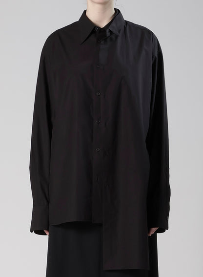 COMPACT TYPEWRITER WING COLLAR DOUBLE SHIRT
