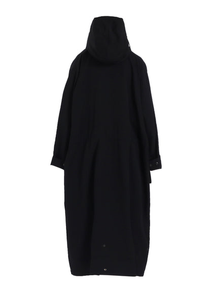 WOOL GABARDINE MILITARY COAT