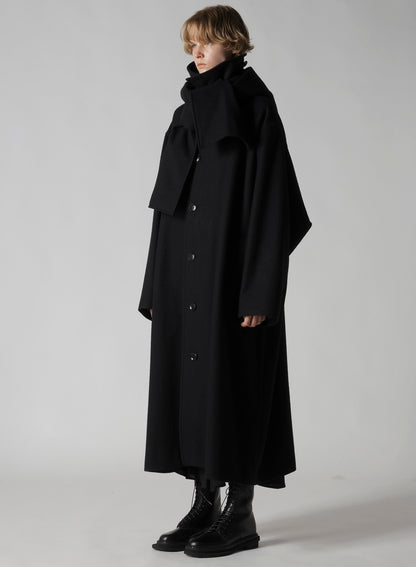 DETACHABLE HOODED COAT