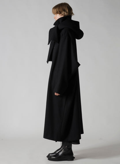 DETACHABLE HOODED COAT