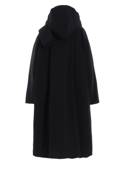 PE/TAFTA DETACHABLE HOODED COAT