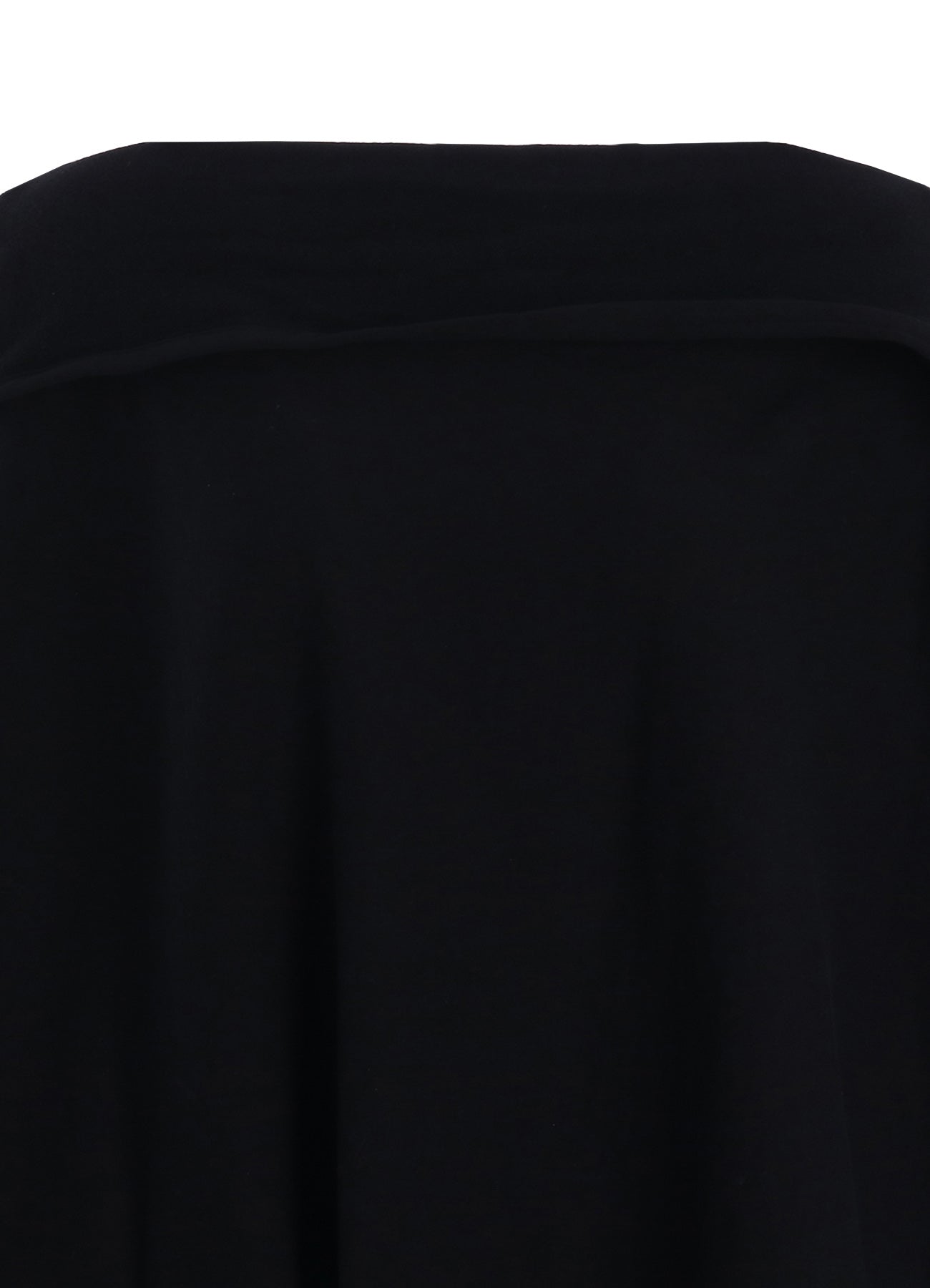 ASYMMETRIC COMBED FLEECE CAPE