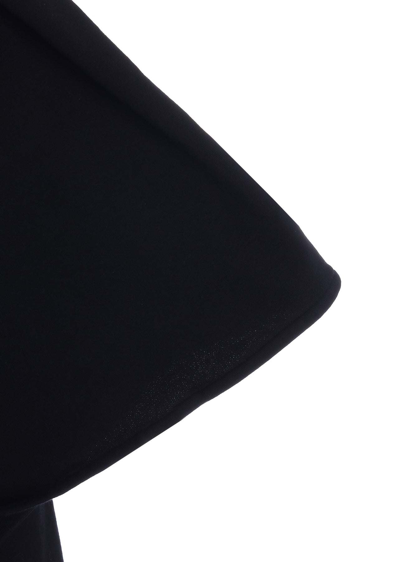 ASYMMETRIC COMBED FLEECE CAPE