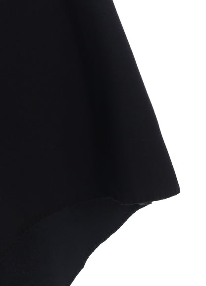 W/NY REVERSIBLE JERSEY ASYMMETERIC CAPE