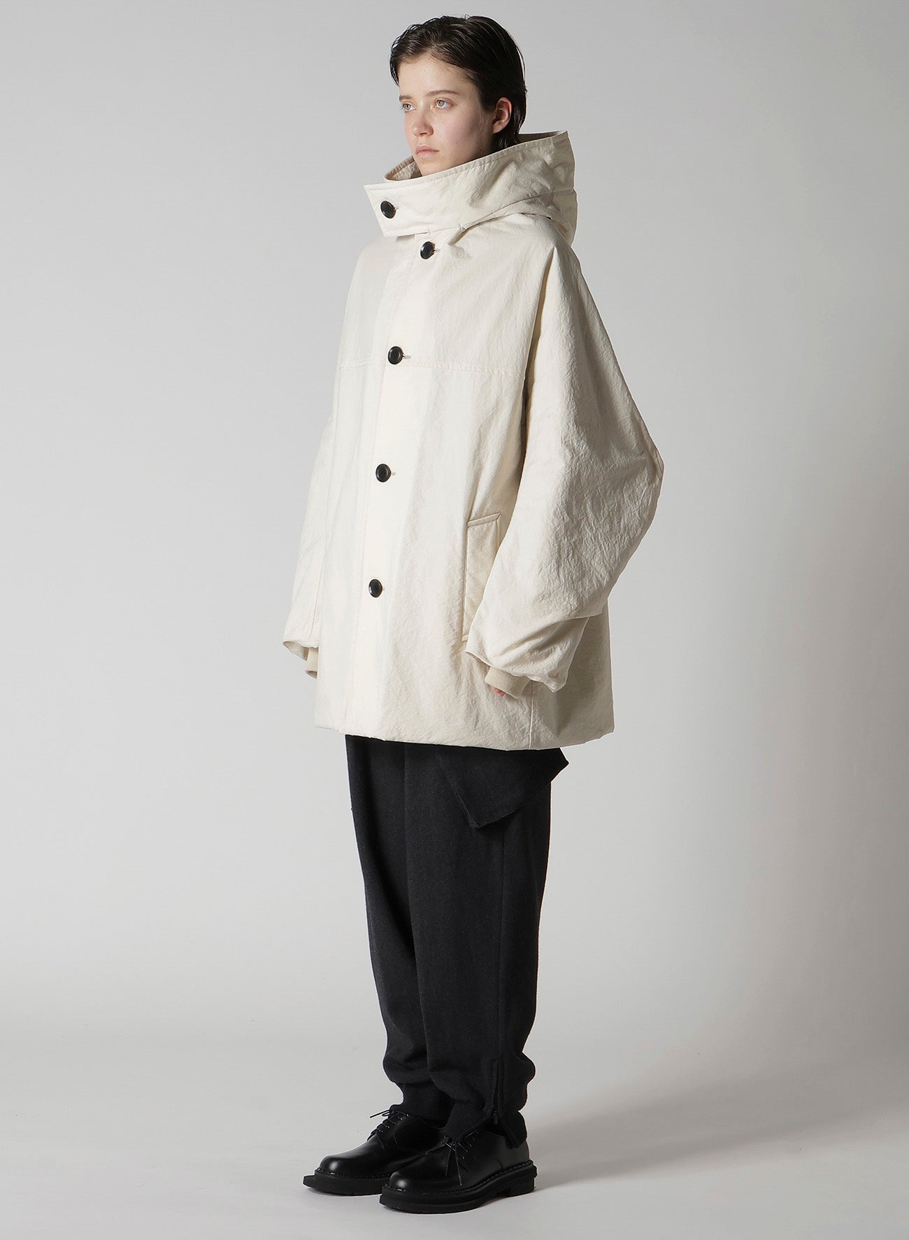 NY/ VINTAGE OXFORD HOODIE COAT