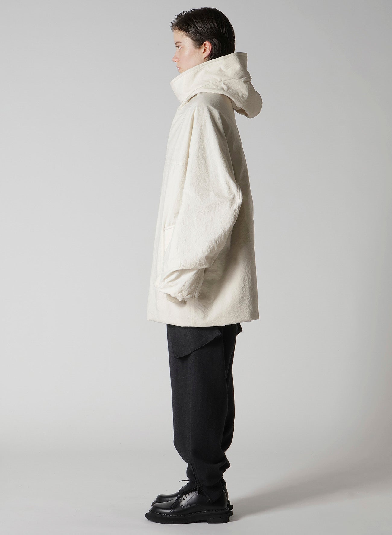 NY/ VINTAGE OXFORD HOODIE COAT