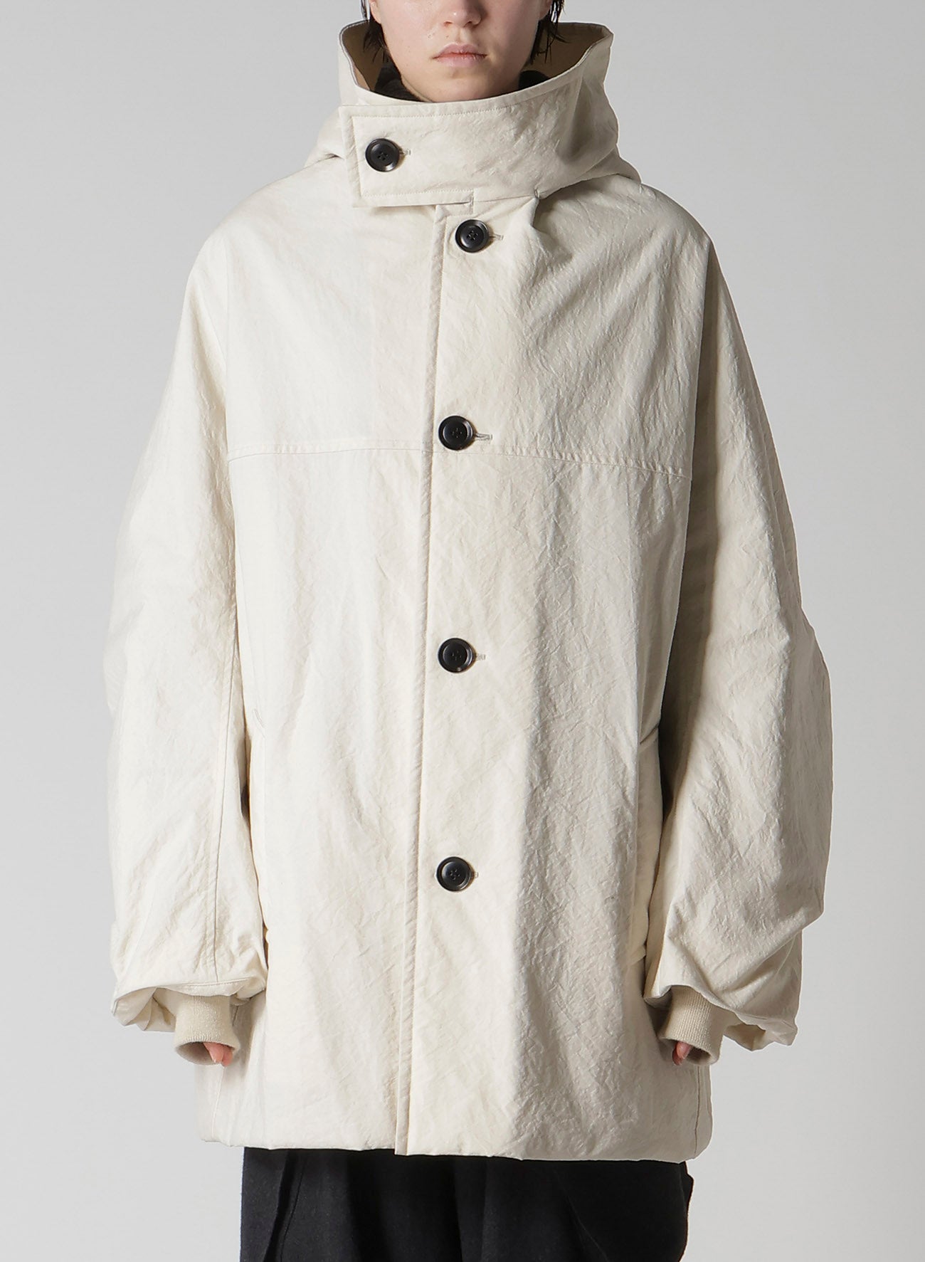 NY/ VINTAGE OXFORD HOODIE COAT