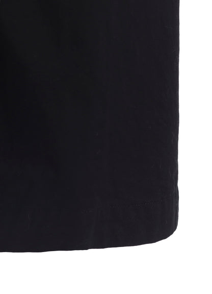COTTON TWILL GARMENT DYE HOODIE COAT