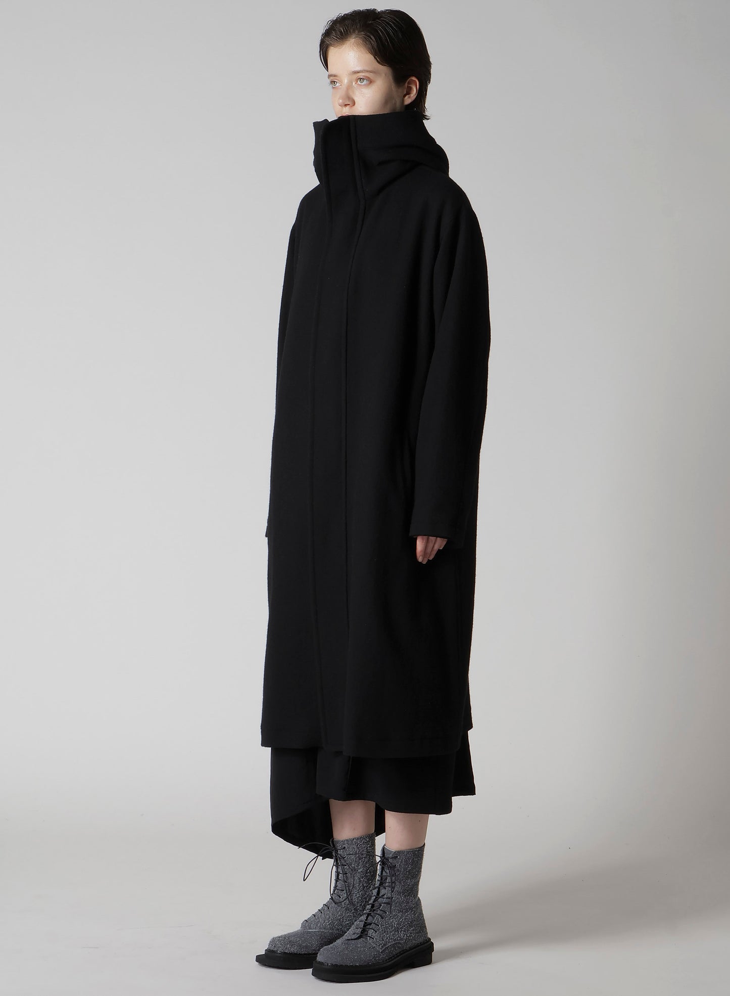 TOP VINTAGE FLANNEL HOODIE COAT
