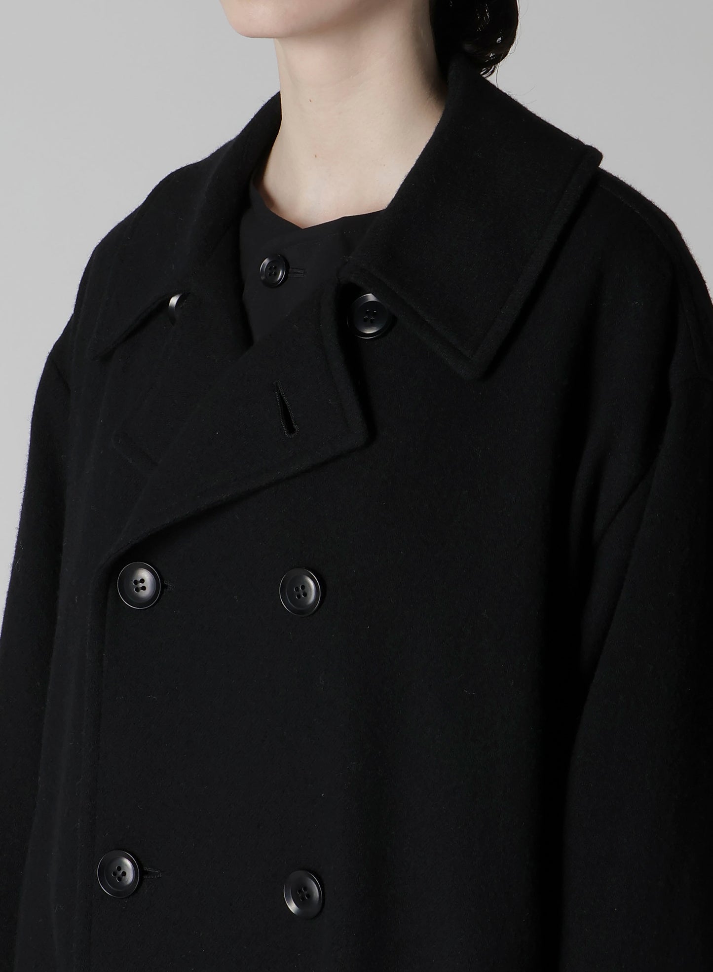 TOP VINTAGE FLANNEL P COAT