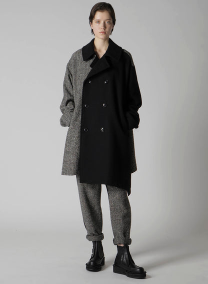 BIG HERRINGBONE P COAT