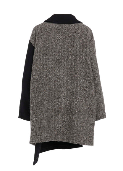 BIG HERRINGBONE P COAT