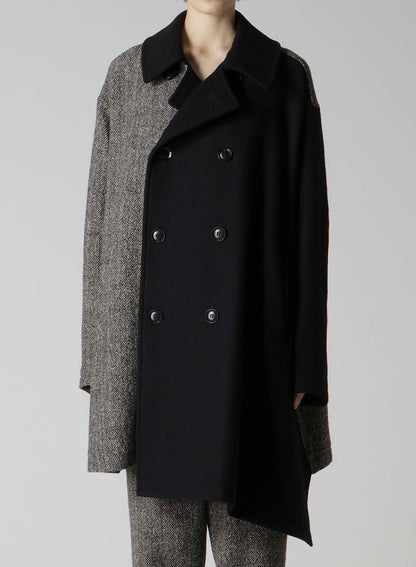 BIG HERRINGBONE P COAT