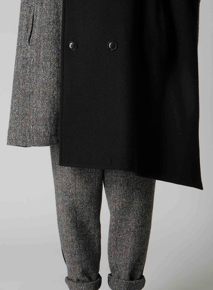 BIG HERRINGBONE P COAT