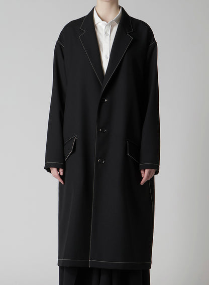 MARINE SAILOR 3-BUTTON TAILORED COAT