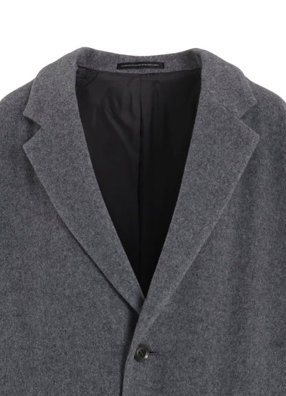 WOOL MOSSER 3-BUTTON TAILORED COAT