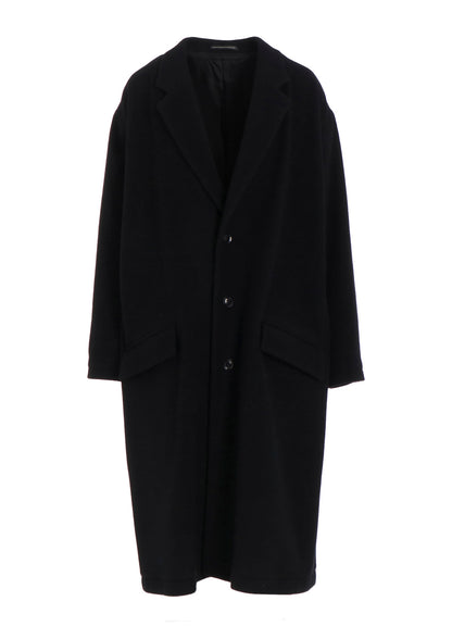 WOOL MOSSER 3-BUTTON TAILORED COAT