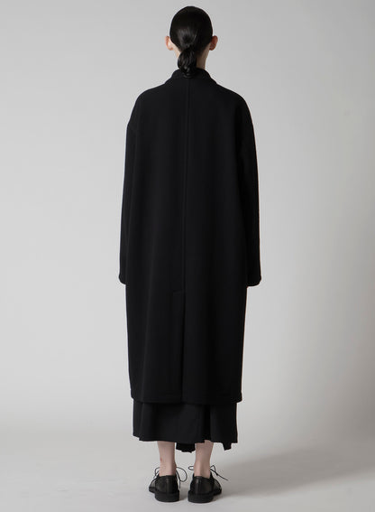 WOOL MOSSER 3-BUTTON TAILORED COAT