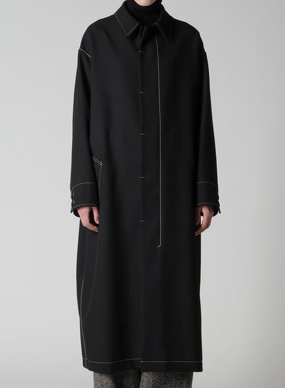 MARINE SAILOR TURN OVER COLLAR COAT