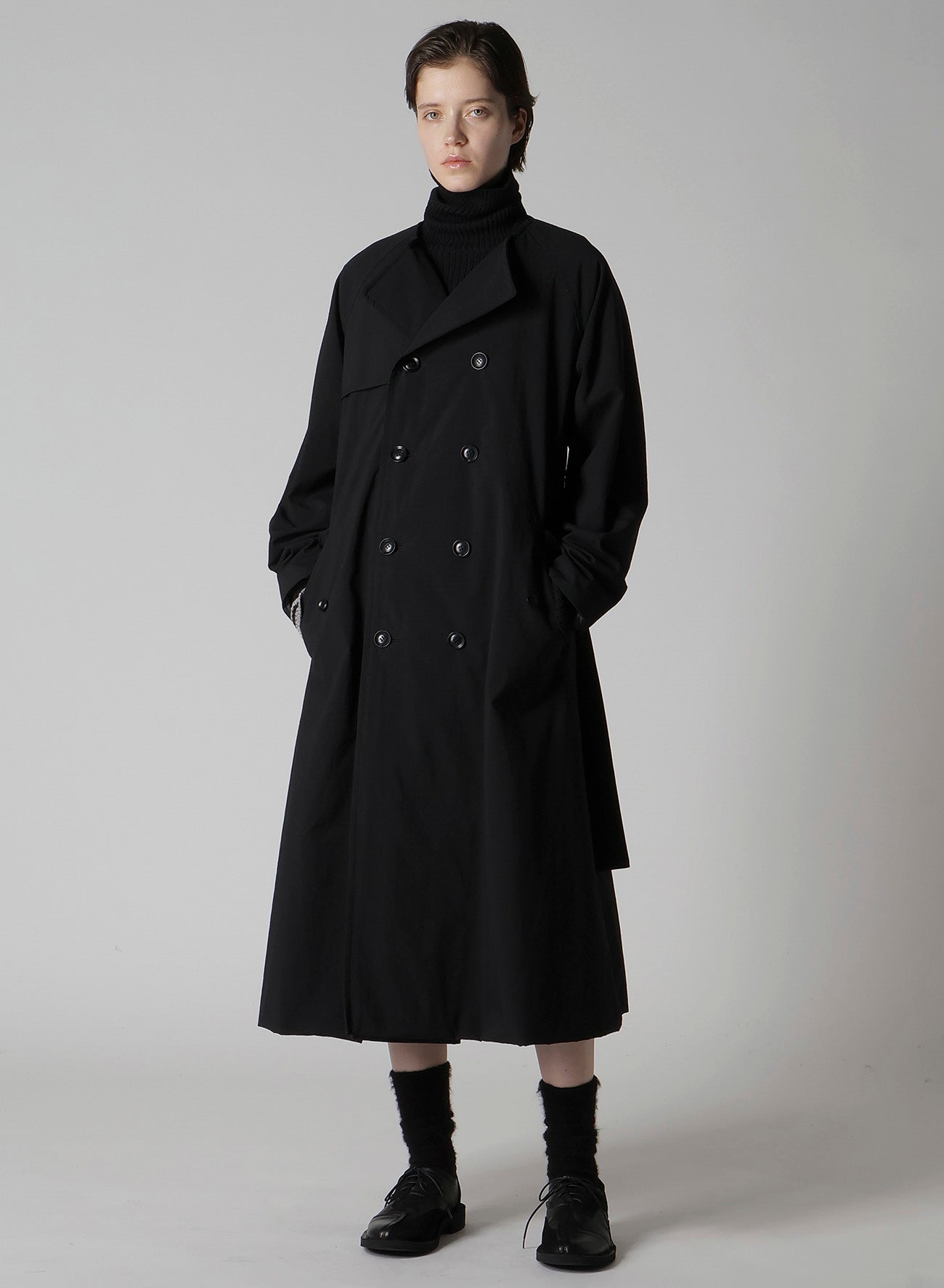 NY/ VINTAGE OXFORD TRENCH COAT
