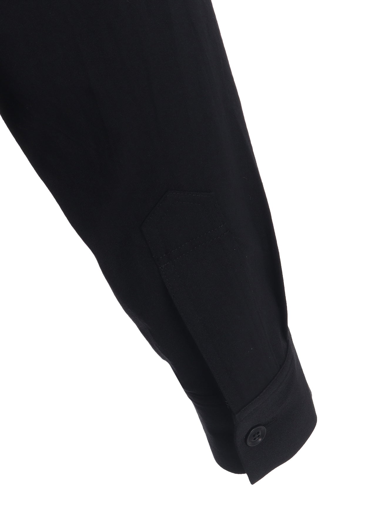 WOOL BREND TWILL MILITARY SHIRT DRESS