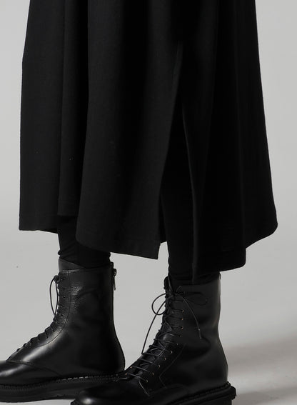 MILD WASHABLE JERSEY STAND-UP COLLAR DRESS