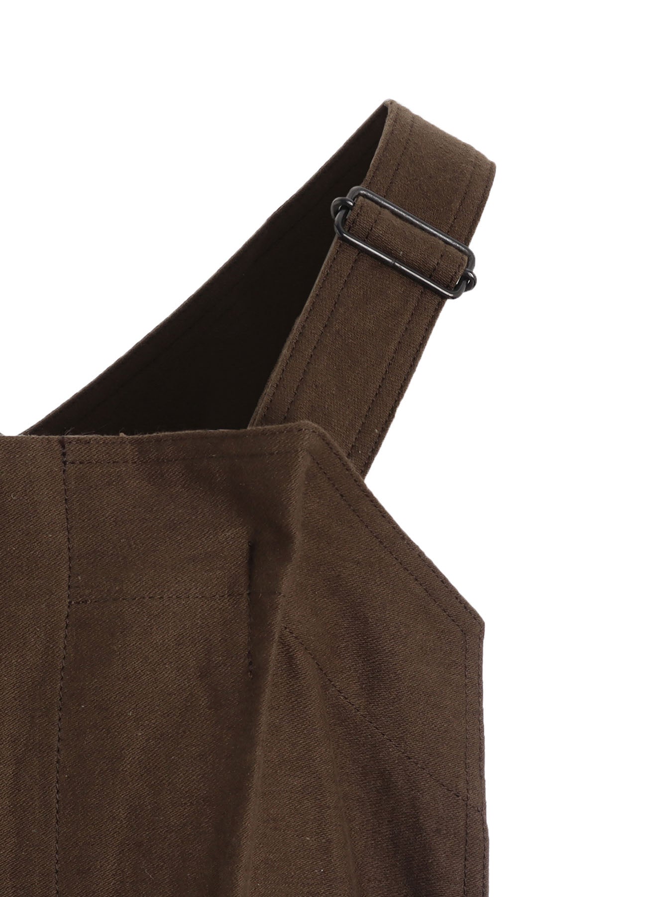 COTTON/FLAX MOLESKIN OVERALLS