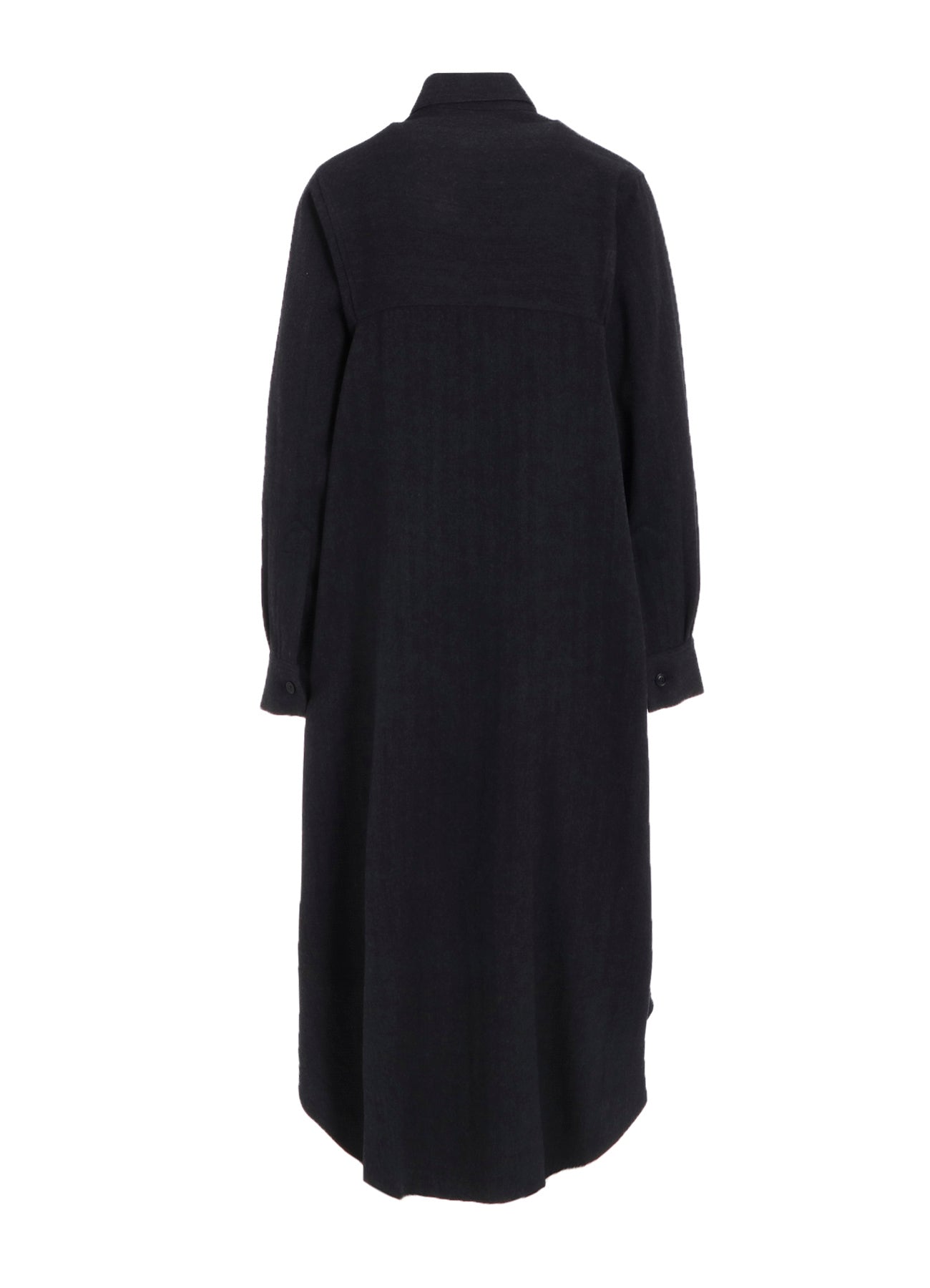 W/NY HERRINGBONE MILITARY LONG DRESS
