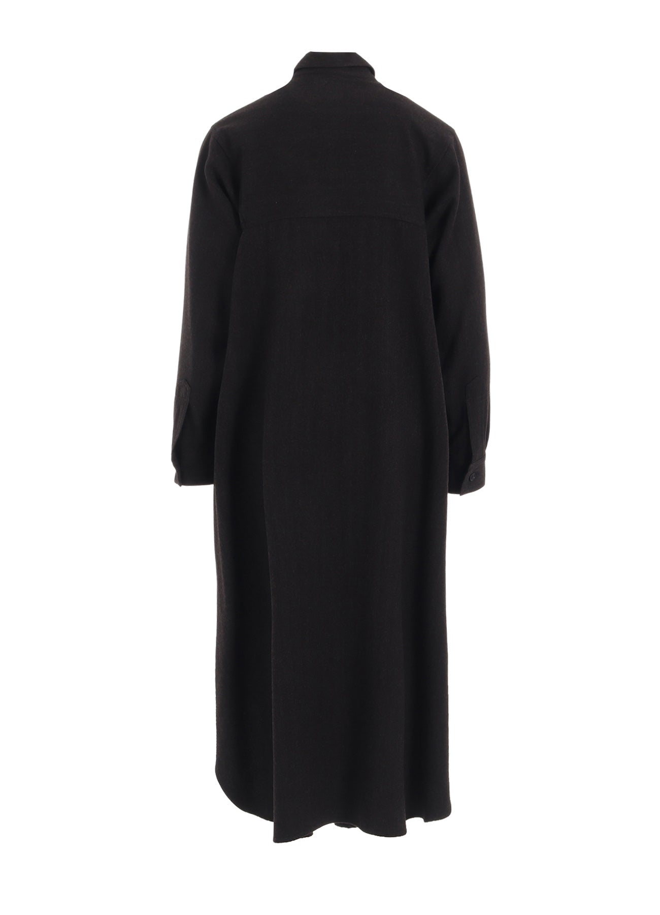 W/NY HERRINGBONE MILITARY LONG DRESS