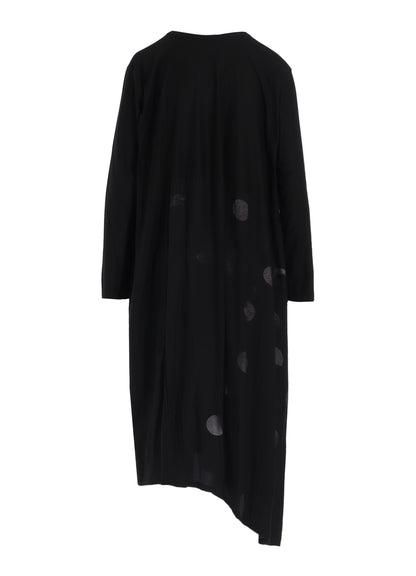 BUTTERFLY-PRINT SLEEVELESS DRESS
