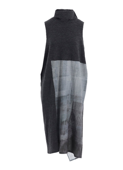 COMBINATION HIGH NECK DRESS